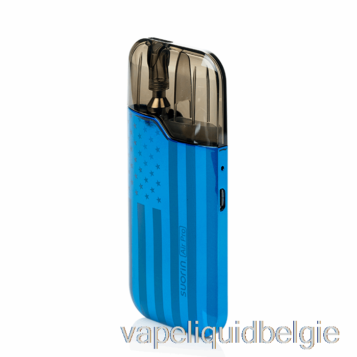 Vape België Suorin Air Pro 18w Pod-systeem Blauw Sterrenspangled